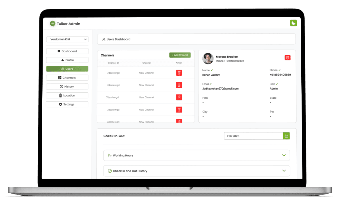 How to Use Talker Push-To-Talk Business Channels