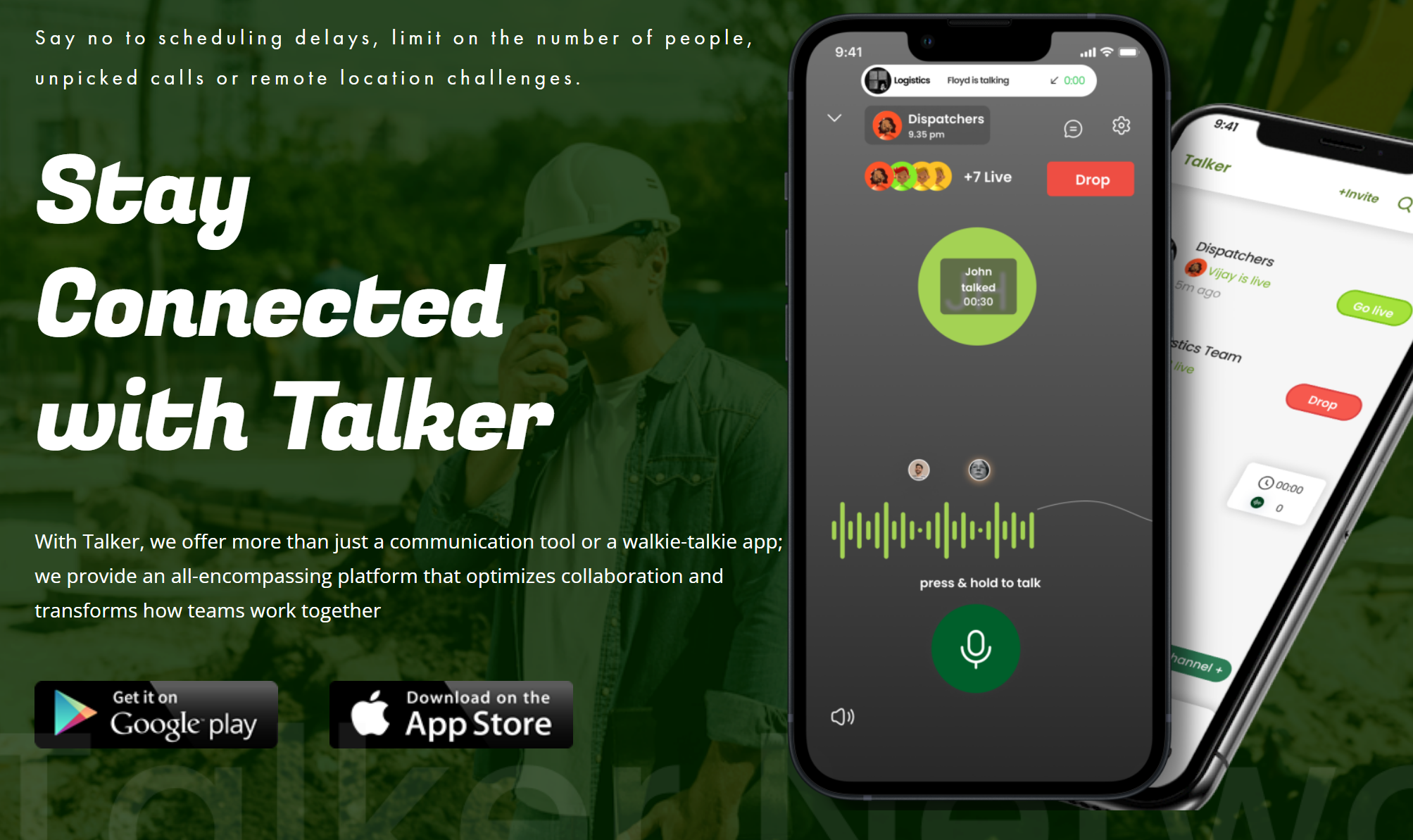 Talker Push to Talk App